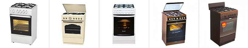 Rating of the best gas stoves
