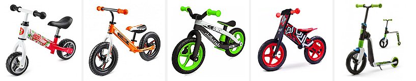 Rating of the best balance bikes