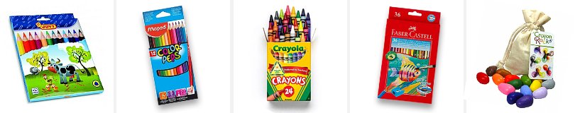 Hodnotenie najlepších farebných ceruziek