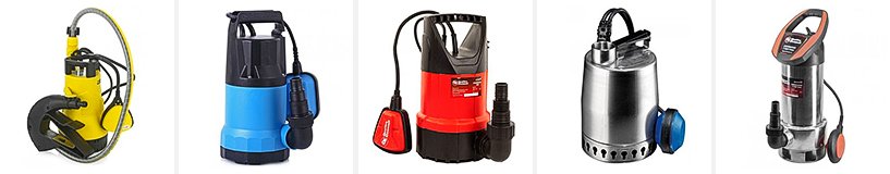 Rating of the best drainage pumps