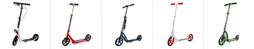 Rating of the best scooters for adults