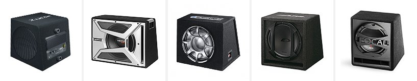 Rating of the best subwoofers for the car