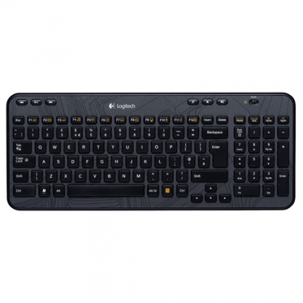 Logitech Wireless Keyboard K360 920-003095 Zwart USB