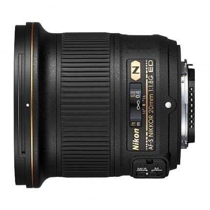 Nikon 20mm f / 1.8G ED AF-S Nikkor