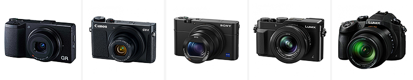 Classificação das melhores câmeras compactas