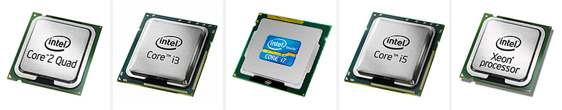 Betyg för de bästa Intel-processorerna