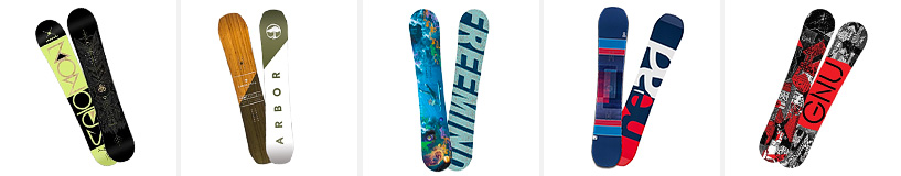 Rating of the best snowboards