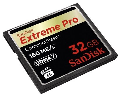 SanDisk Extreme Pro CompactFlash 160MB / s 32GB