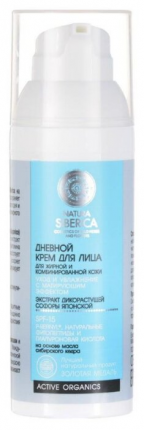 Pangangalaga sa Natura Siberica Day cream at moisturizing
