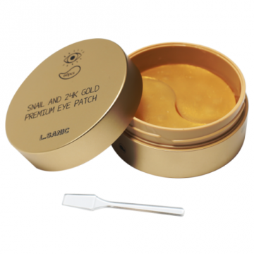 L'SANIC Cargol i pegat d'ull de primera qualitat daurat 24k