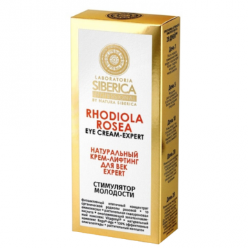Lifting eye cream Natura Siberica Rhodiola-Rosea Eye cream-expert