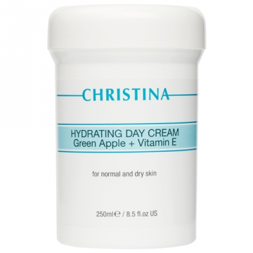 Christina HYDRATING DAY CREAM GREEN APPLE + VITAMIN E สำหรับผิวธรรมดาและผิวแห้ง
