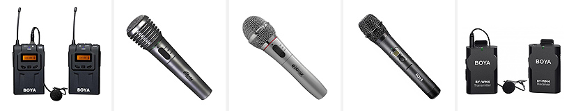 Най-добър рейтинг на безжични микрофони