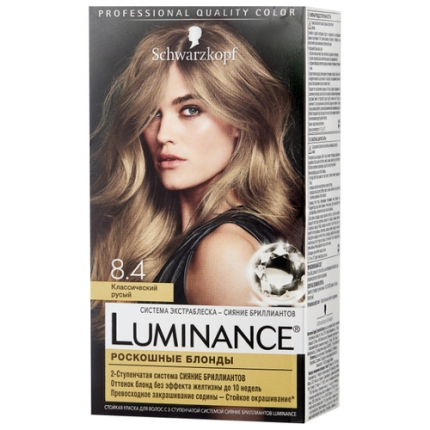 Luxusné blond vlasy Schwarzkopf Luminance