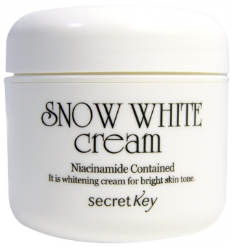 Clau secreta de crema de neu blanca