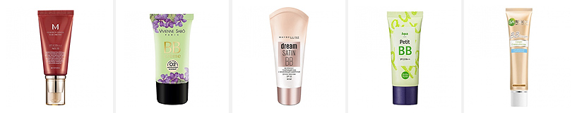 Rating of the best BB creams