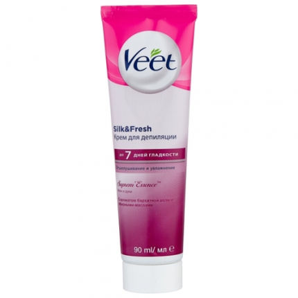  Veet with velvet rose scent and essential oils