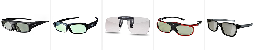 Rating of the best 3D glasses