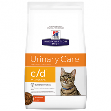 Hills Prescription Diet C / D Multicare Feline Kuracie mäso suché