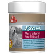  Excel Multi Vitamin Small Breed 8 em 1 para cães de raças pequenas