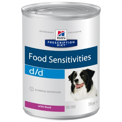 Diet Preskripsi Hills D / D Canine Skin Support Itik dalam tin