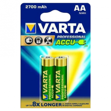 Batterie de recharge VARTA AA 2700mAh