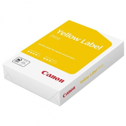 Cetakan Label Kuning Canon A4 80g / sqm 6821B001