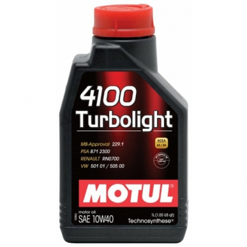 Motul 4100 Turbolight 10W40 1 ลิตร