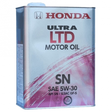 Honda Ultra LTD 5W30 SN 4 ลิตร
