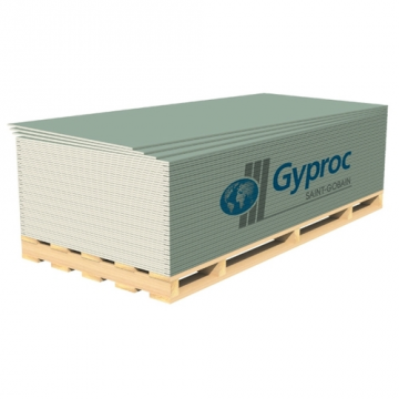 Gyproc Aqua مقاوم للرطوبة بقوة 2500 × 1200 × 15 مم