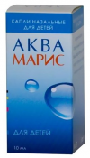 Jadran Aqua Maris näsdroppar för barn 10 ml nr 1