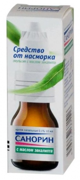 TEVA Sanorin Nasentropfen 0,1% 10 ml Nr. 1