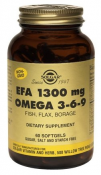 SOLGAR fettsyrekompleks 1300 omega 3-6-9 nr. 60