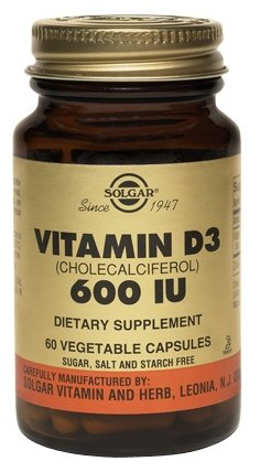 SOLGAR d3 vitamin 600me 250mg 60. sz